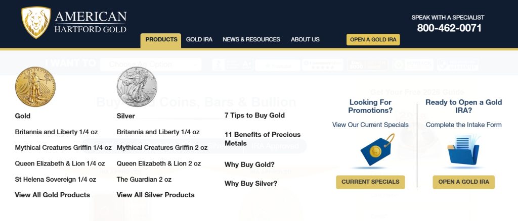 American Hartford Gold Products