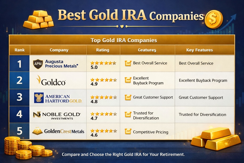 Best Gold IRA Companies